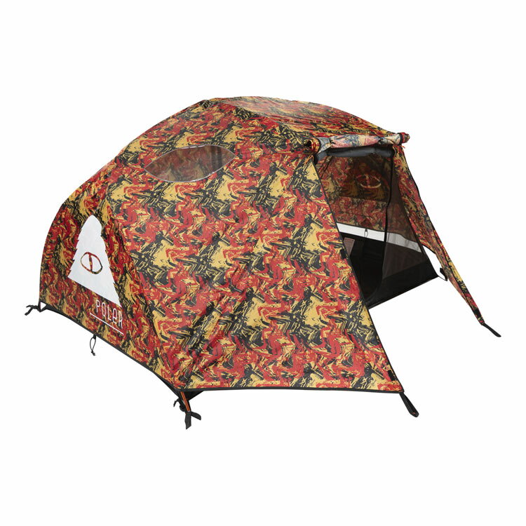 宅配便送料無料 テント POLeR 2 MAN TENT フリー Caraml Furry Camo