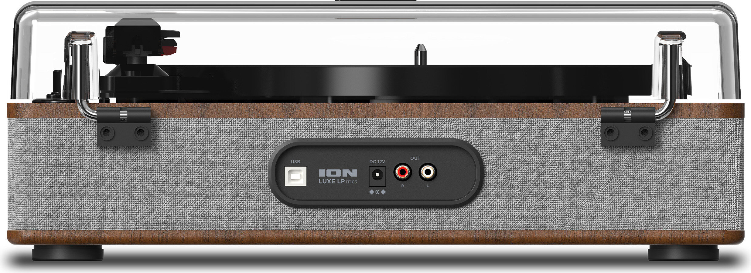ION AUDIO ステレオスピーカー内蔵ターンテーブル LUXE LP