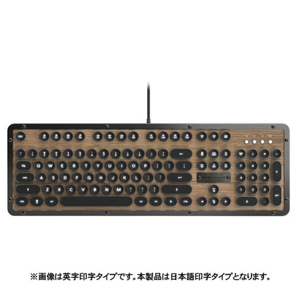 AZIO Retro Classic / Premium Vintage Backlit Mechanical