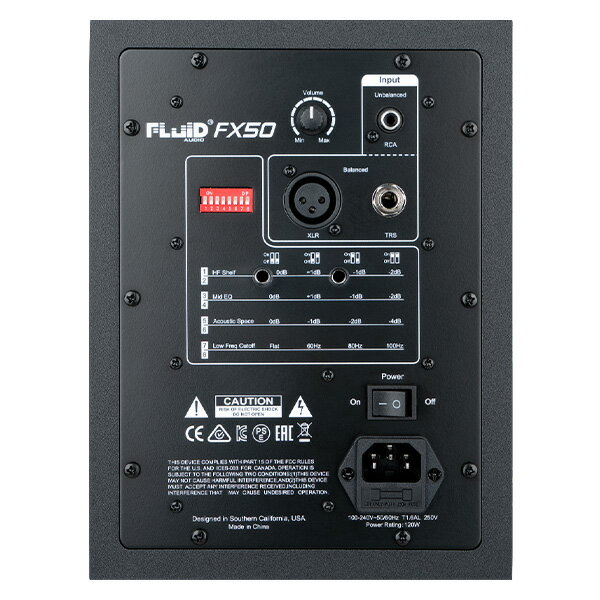 FLUID AUDIO FX50 モニタースピーカー