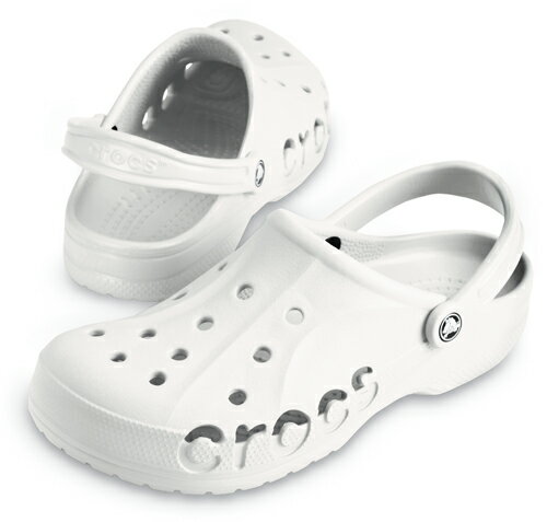 10126-100-M6 CROCS BAYA CLOG ホワイト・サイズ：M6/W8 24.0cm クロックス バヤ クロッグ