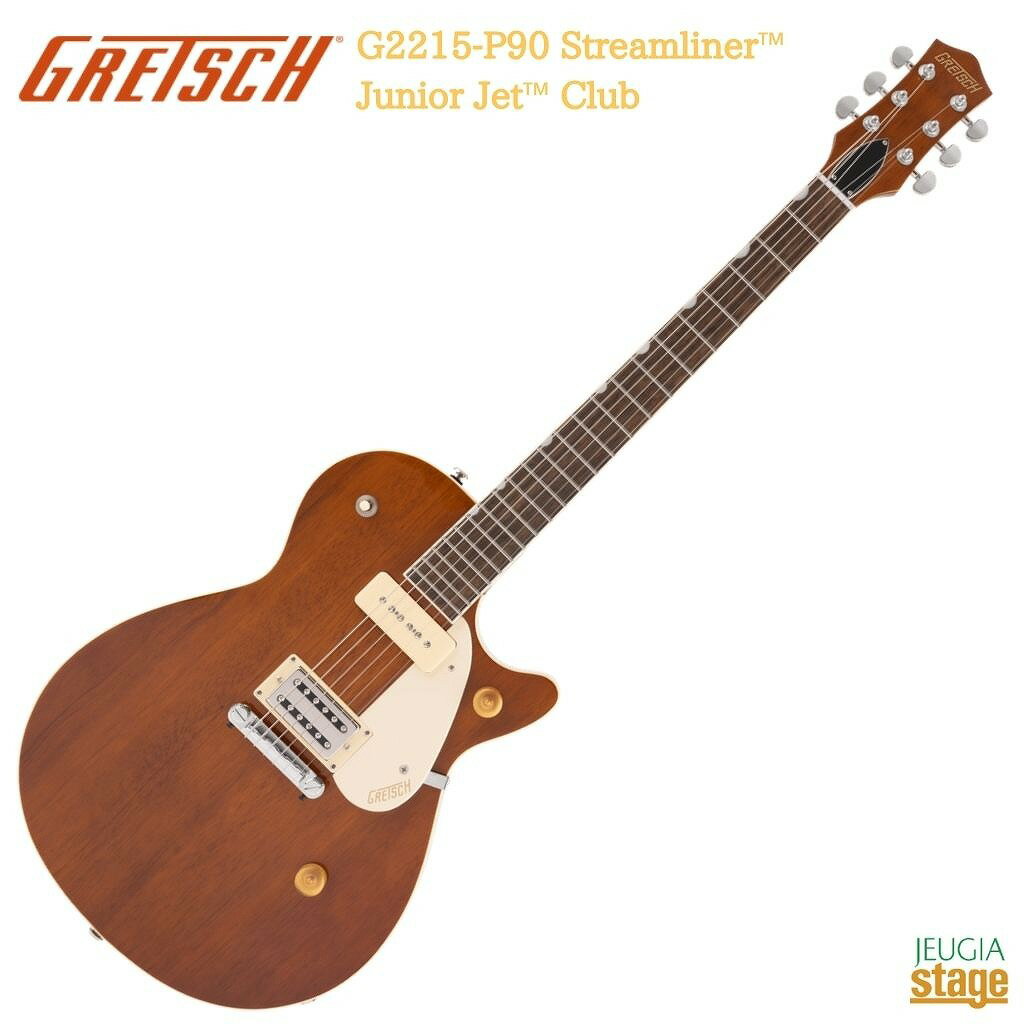 楽天市場】GRETSCH グレッチ エレキギター G2215-P90 Streamliner Junior Jet Club Sahara  Metallic | 価格比較 - 商品価格ナビ