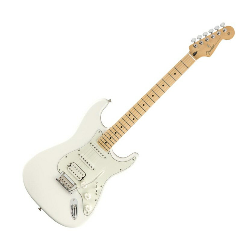 Fender フェンダー エレキギター Player Stratocaster HSS Polar White/Maple Made In  Mexico ストラトキャスター