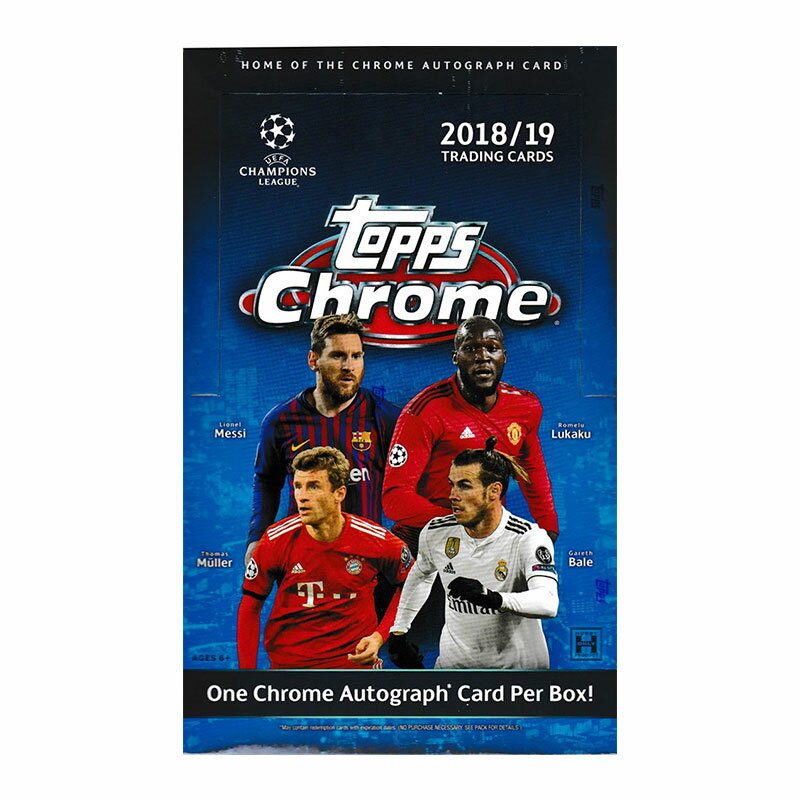 【楽天市場】TOPPS UEFA CHAMPIONS LEAGUE CHROME SOCCER ボックス | 価格比較 - 商品価格ナビ