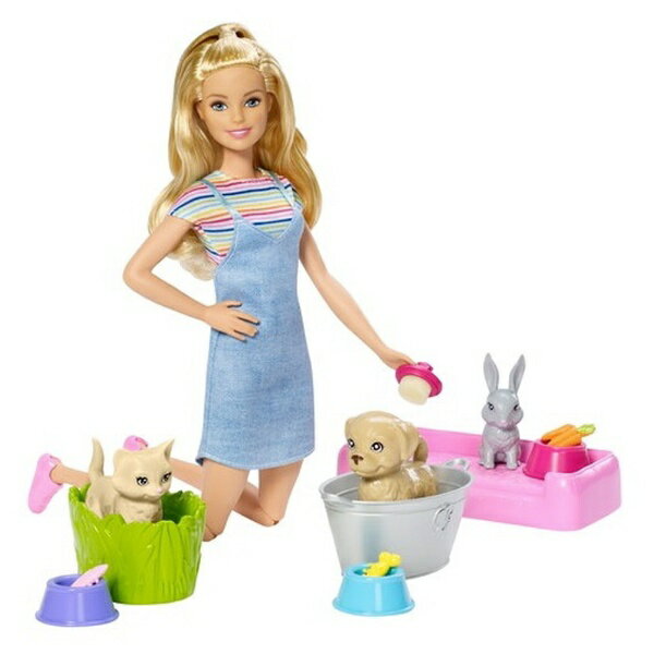 barbie play n wash pets