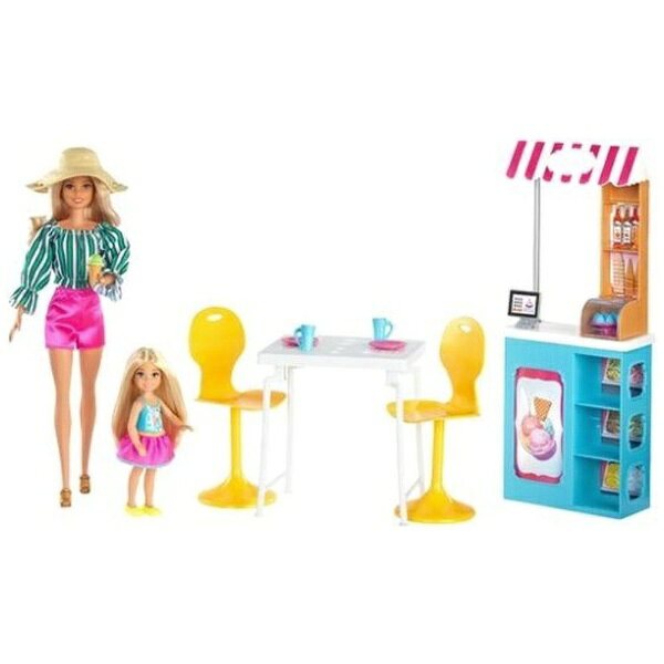 楽天市場 マテル Mattel バービーとチェルシーアイスクリームショップ 価格比較 商品価格ナビ