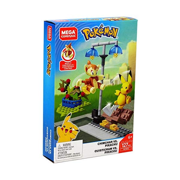 楽天市場 マテル Mattel メガコンストラックス ポケモン バトルシリーズ ヒコザルvsピカチュウ 価格比較 商品価格ナビ