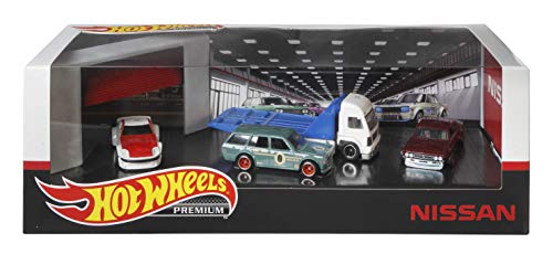Hot Wheels PREMIUM 日産 コレクターセット ホットウィールプレミアムコレクターセット 日産 車両も箱も渋い