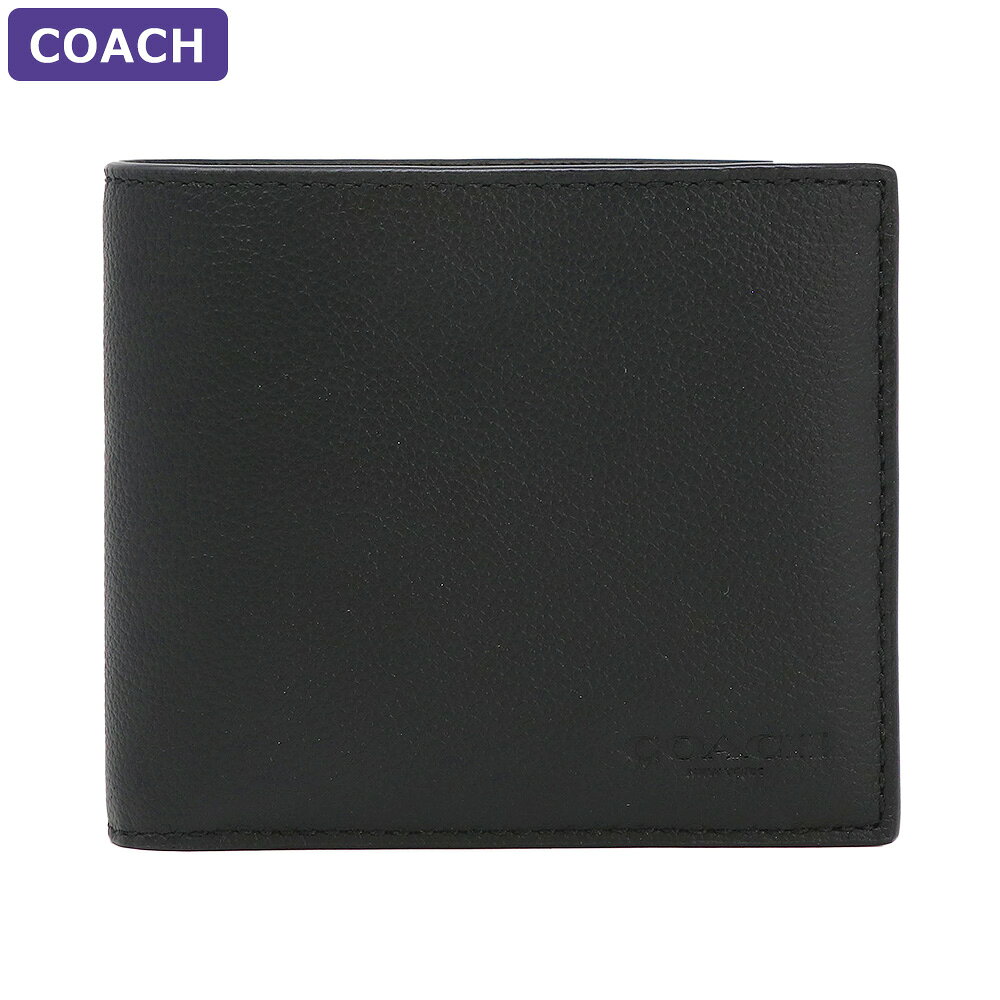 COACH メンズ 黒 二つ折り財布 保存袋付き 楽天市場】コーチ 折り財布 二つ折り 二つ折り財布 財布
