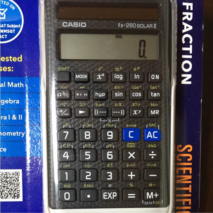 Casio 関数電卓 Casio fx-260 SOLAR2