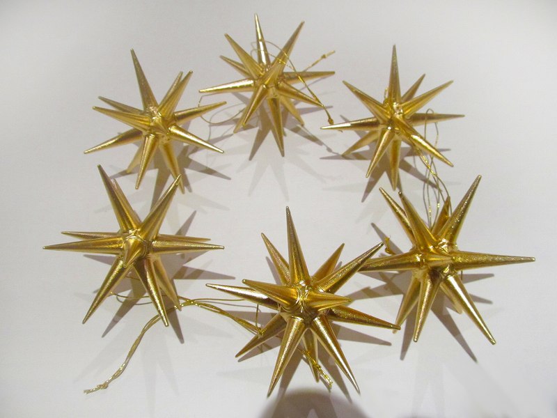 楽天市場 アルビンプライスラー クリスマスオーナメント ベツレヘムの星 小 木製 金 価格比較 商品価格ナビ