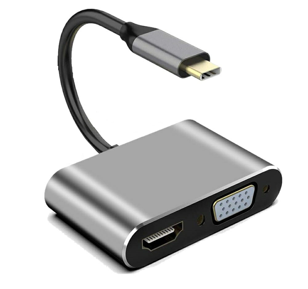 楽天市場】HDMI VGA 変換 Type-C USB 3.0 アダプタ 4-in-1 4K UHD コンバータUSB C ハブ Type C  HDVGACA mg0830-23a | 価格比較 - 商品価格ナビ