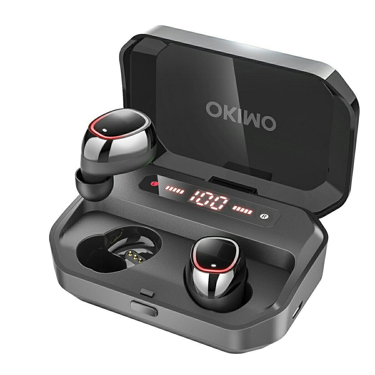 楽天市場】OKIMO ワイヤレスイヤホン IPX7防水 進化版Bluetooth5.0