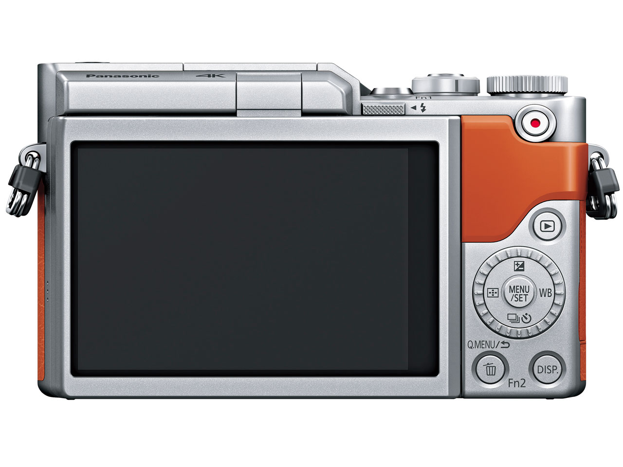 LUMIX DC-GF9 オレンジ　ミラーレス一眼レフカメラ 4Kセルフィー対応のLUMIX「DC-GF9」。ミラーレスでmicroSD