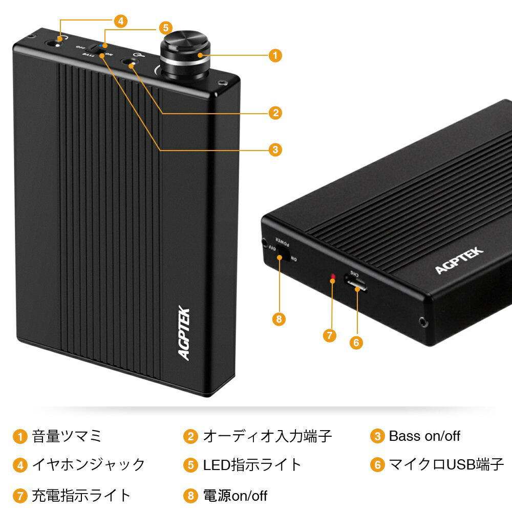 楽天市場】AGPTEK ヘッドホンアンプ ブラック HA1 | 価格比較 - 商品価格ナビ