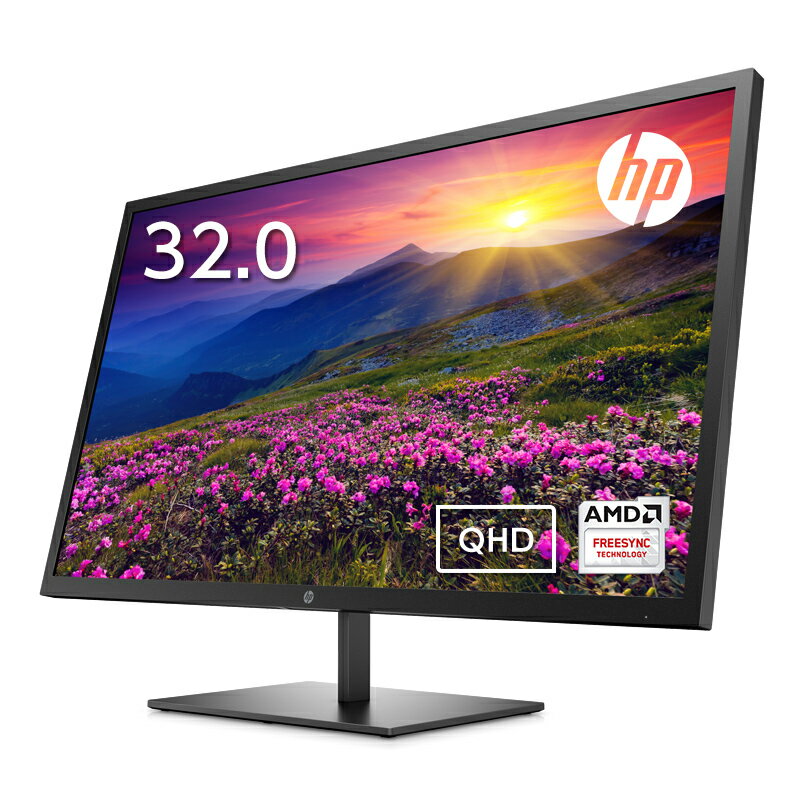 楽天市場】HP Pavilion 32 QHD ディスプレイ（ブラック） 4WH45AA#ABJ