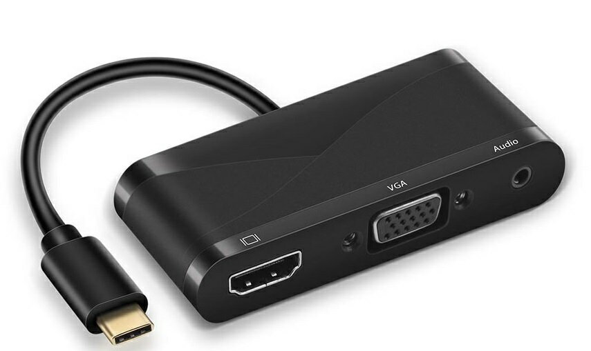 楽天市場】HDMI VGA 変換 Type-C USB 3.0 アダプタ 4-in-1 4K UHD コンバータUSB C ハブ Type C  HDVGACA mg0830-23a | 価格比較 - 商品価格ナビ