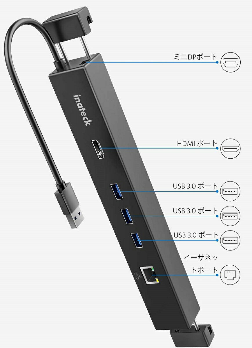 【楽天市場】Inateck HB9002 Surface ドッキングステーション 価格比較 商品価格ナビ