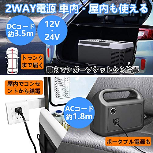 楽天市場】F40C4TMP 車載冷温庫 18L -22℃～10℃/25℃-55℃ C18WH/RMG18