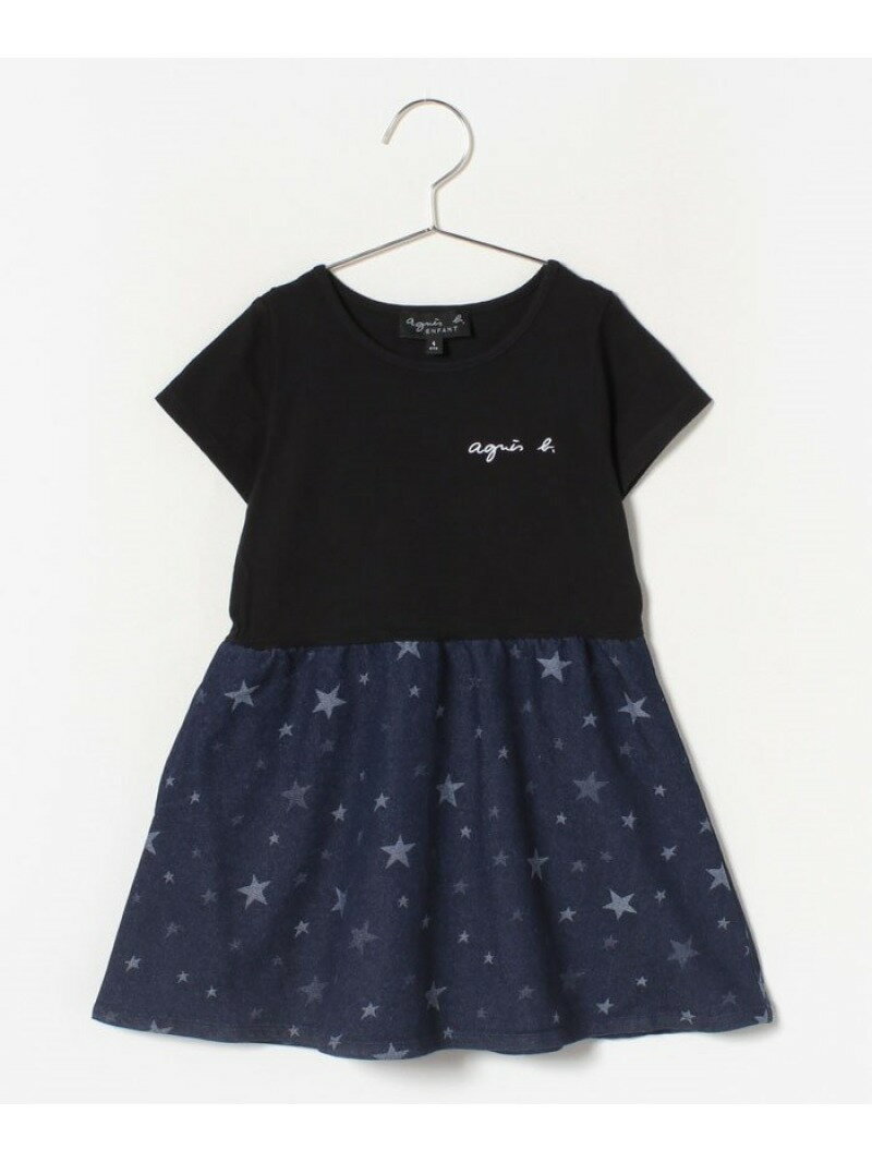 TCG1 E ROBE キッズ フラワー刺繍ドッキングワンピース - www ...